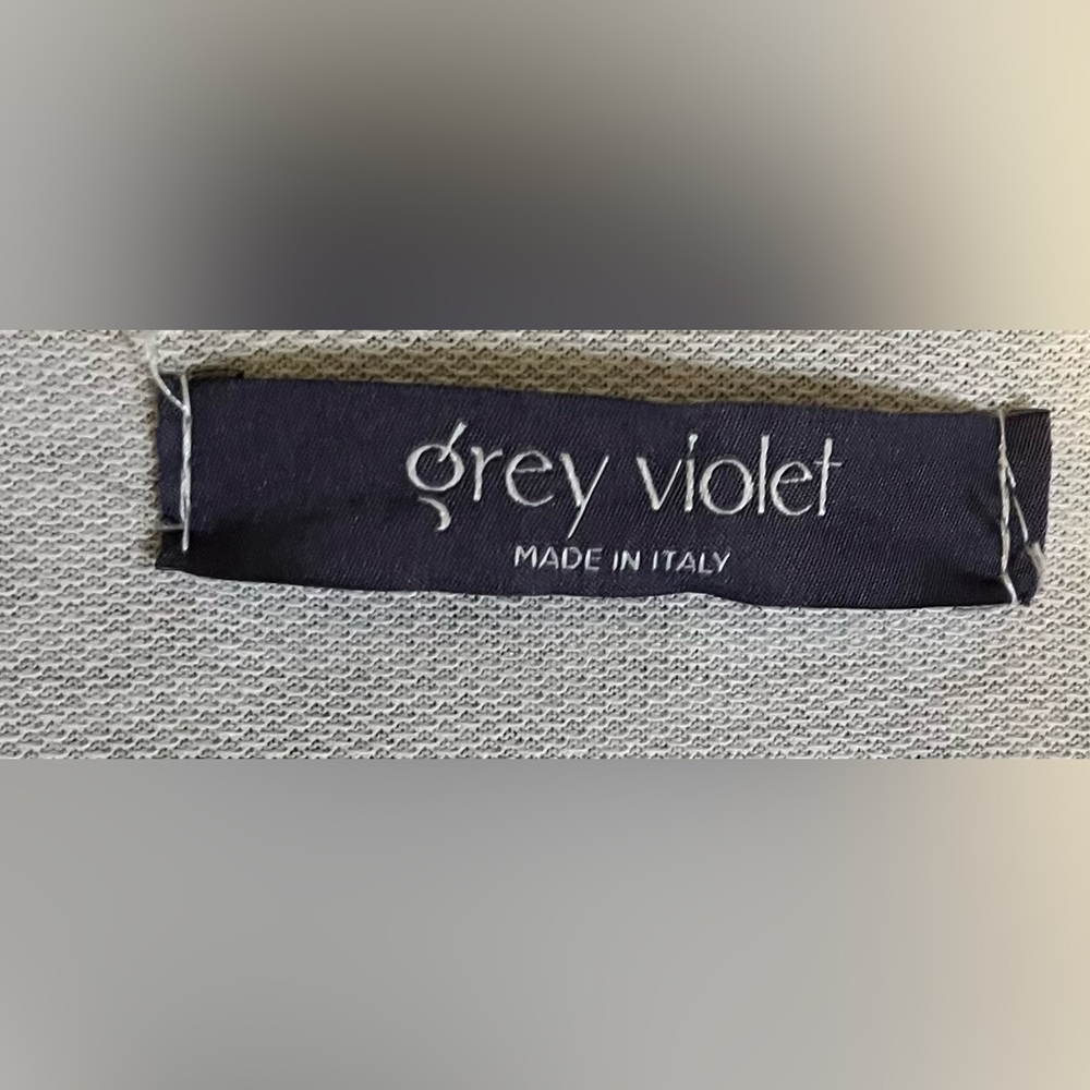 Grey Violet Black and White Graphic Fashionista Tunic size OS - Picture 11 of 13